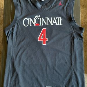 University of Cincinnati basketball Jordan brand jersey size XL
